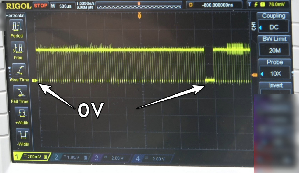 RGBpi modded cable waveform