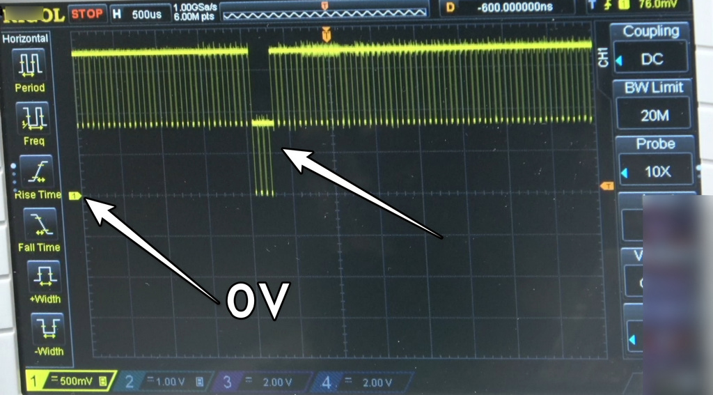 RGBpi original cable waveform