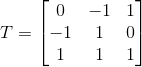 Hexagonal-stationary spacetime transformation