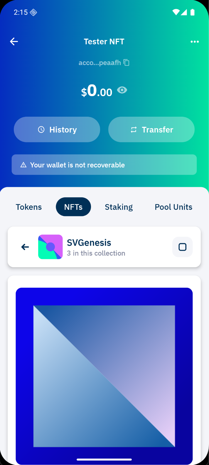 NFT full view