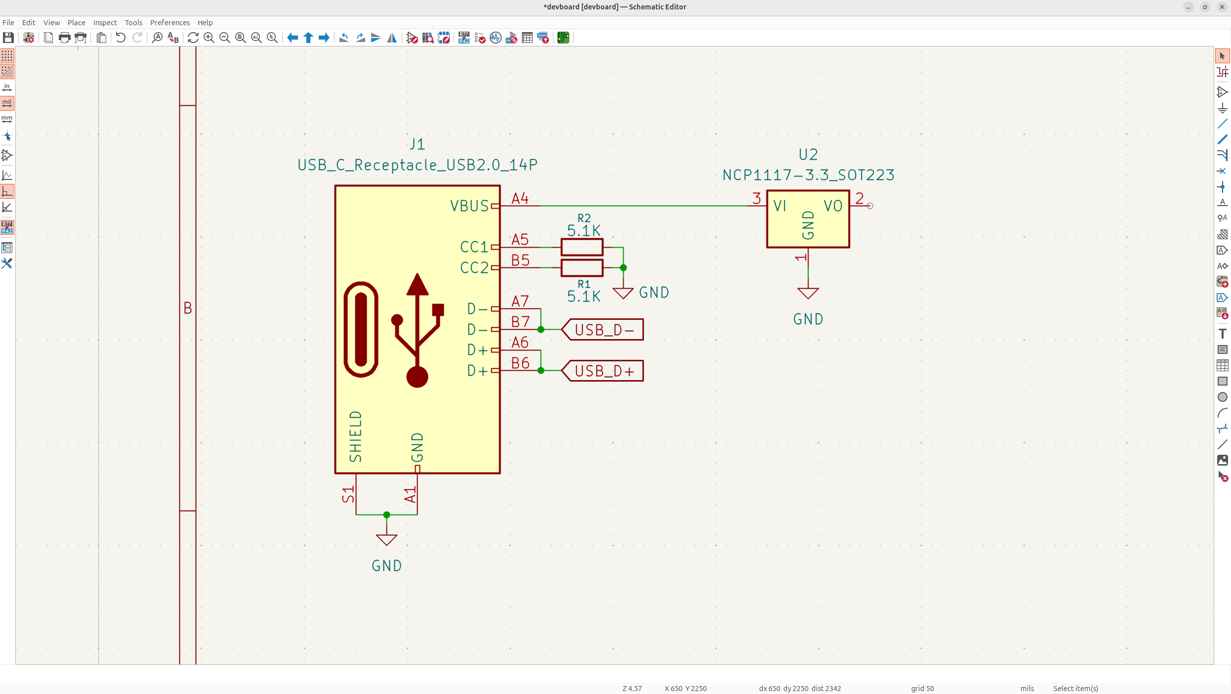 LDO input wired