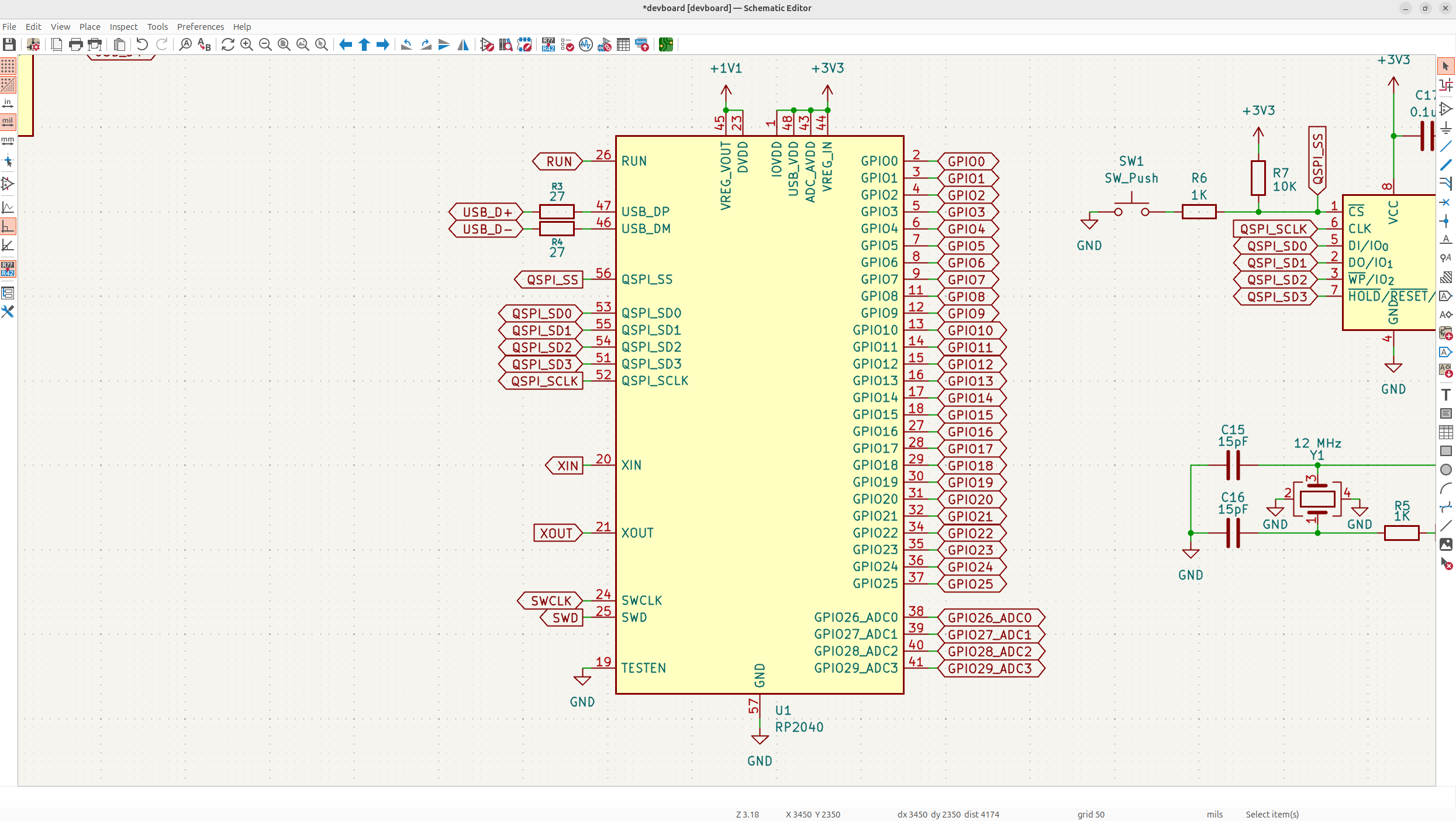GPIO/SWD labels