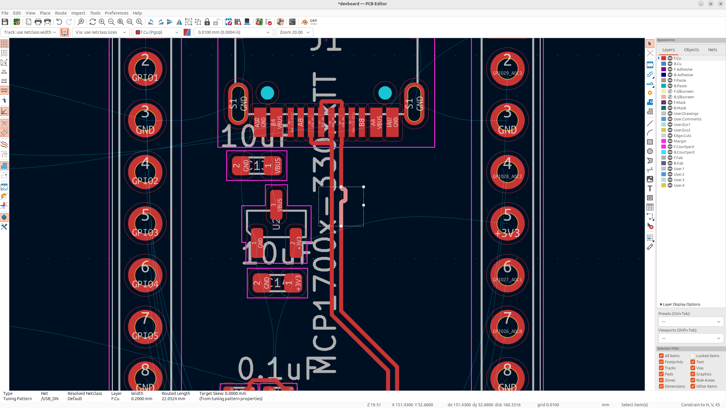 Skew tuning