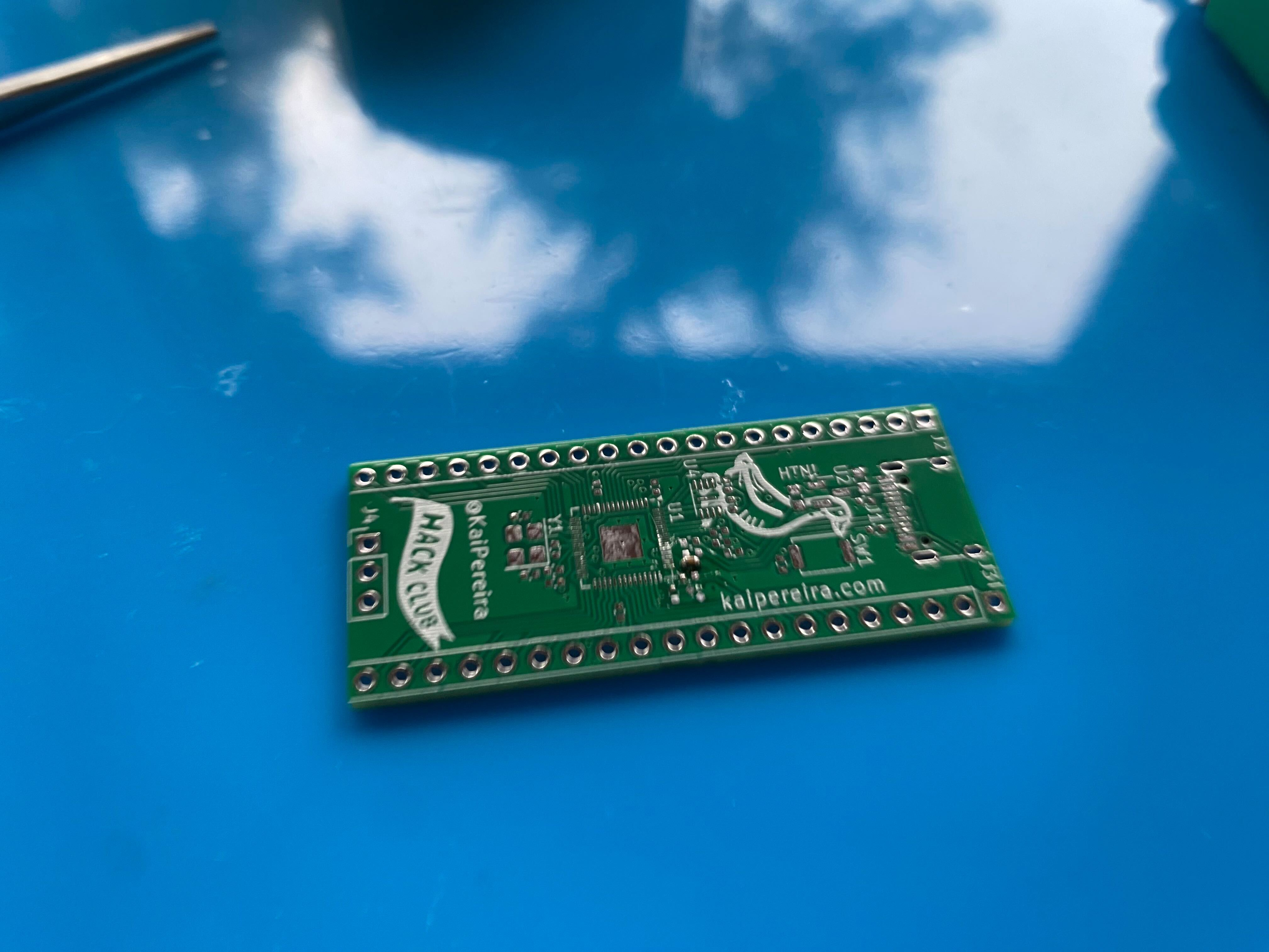 First passive soldered