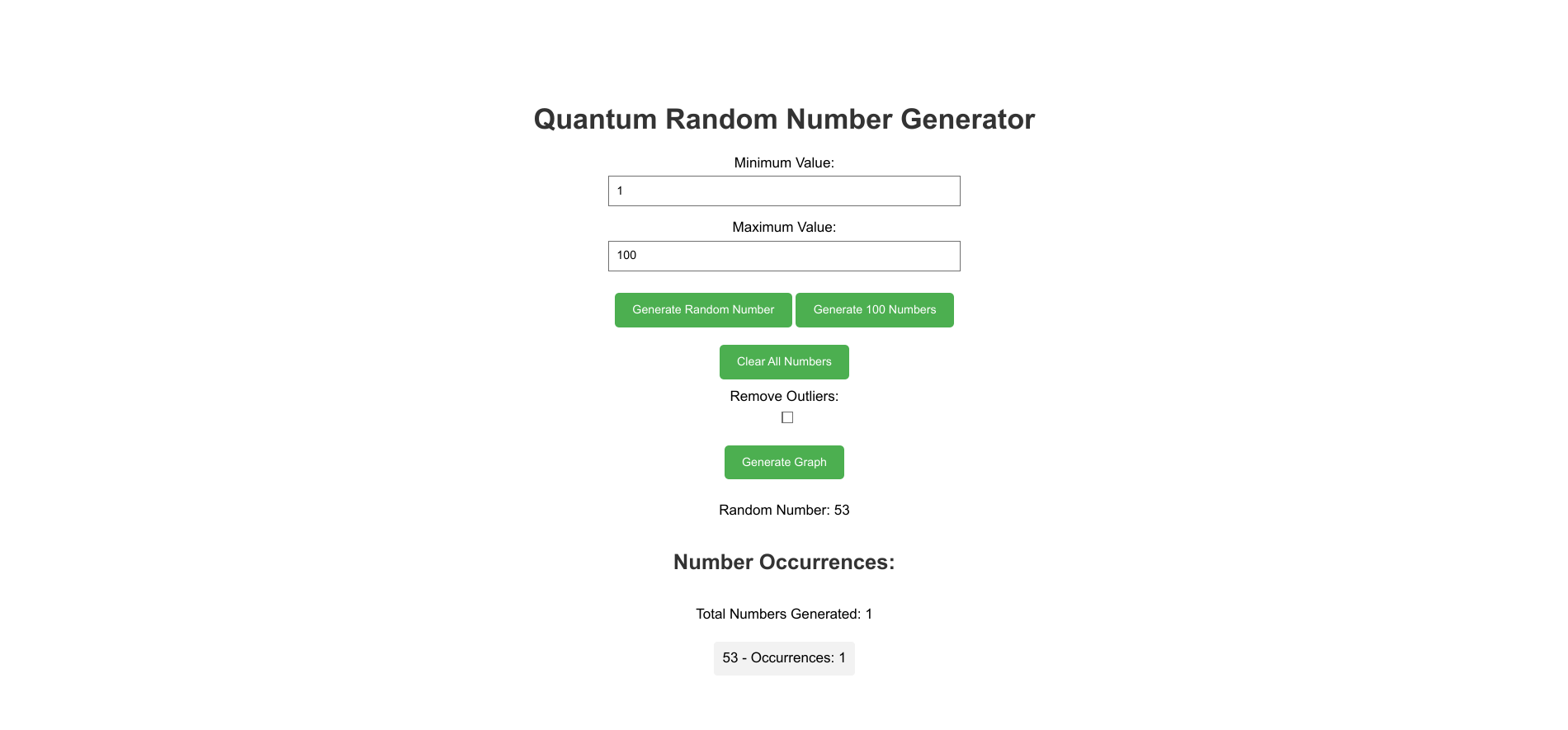 Generate random number