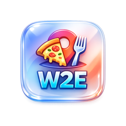 W2E - What to Eat food finding app