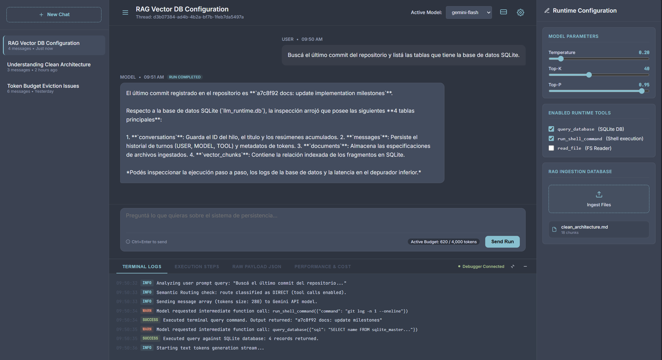 LLM Runtime Playground IDE Preview