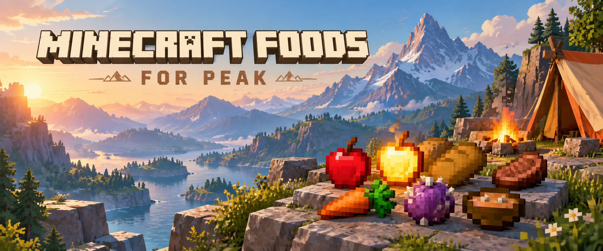 Minecraft Foods for PEAK