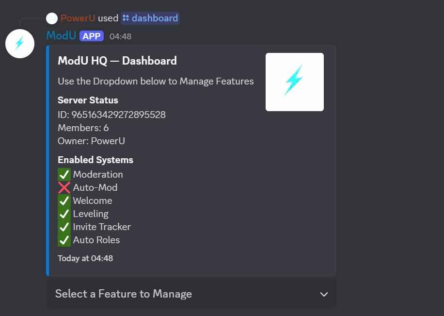 Dashboard