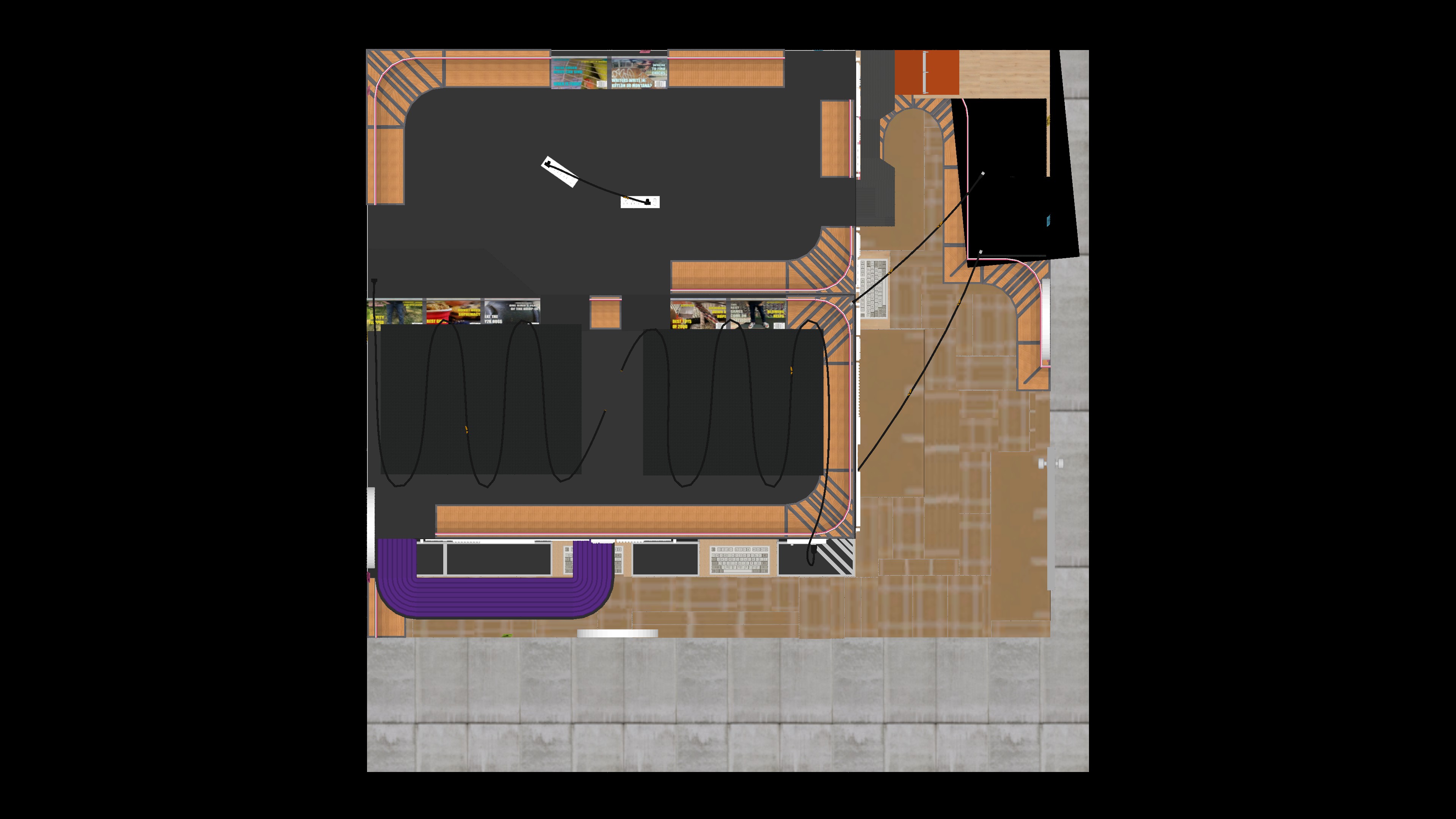 SkateBird | Server Room from above