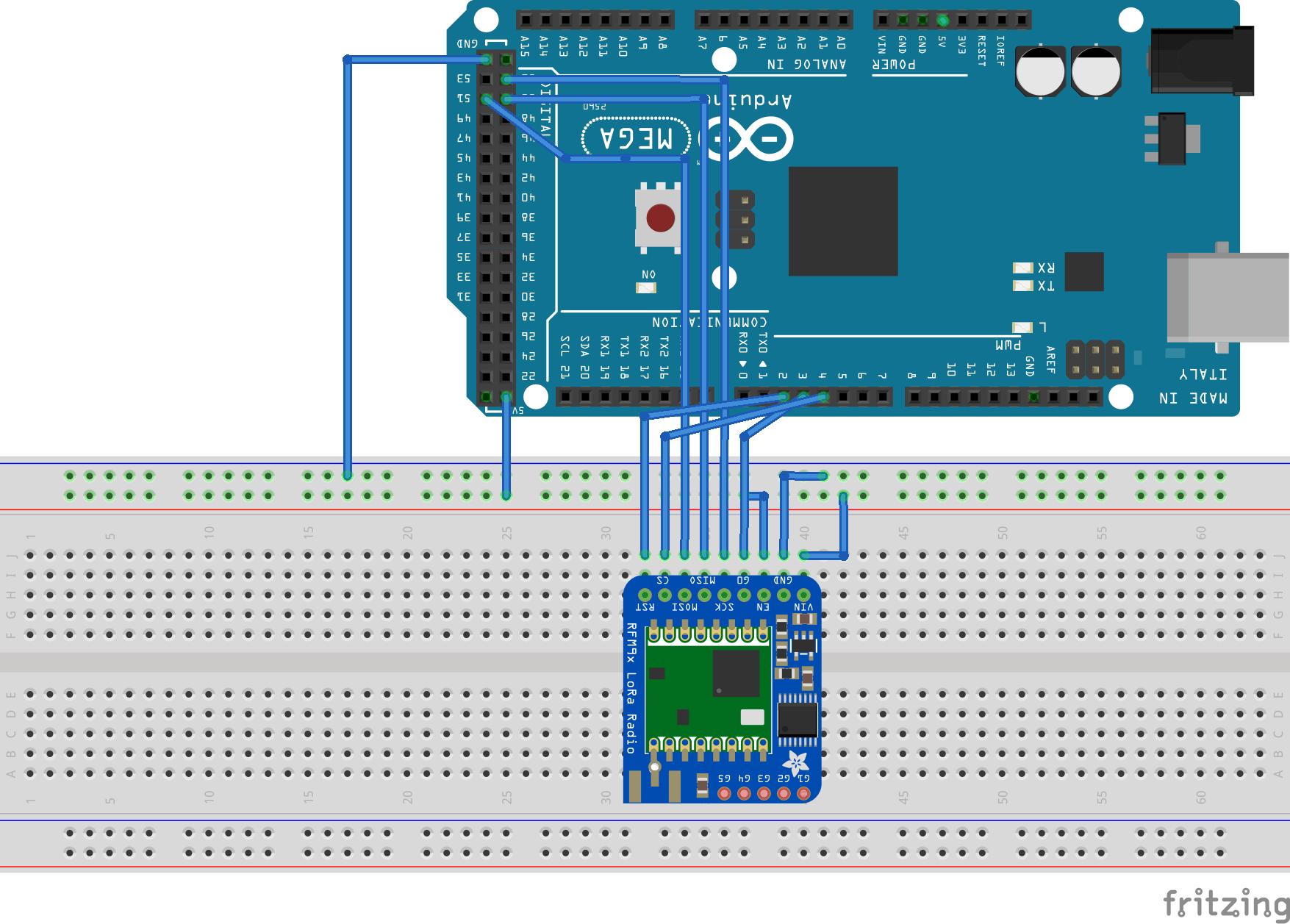 Breadboard Wiring Diagram