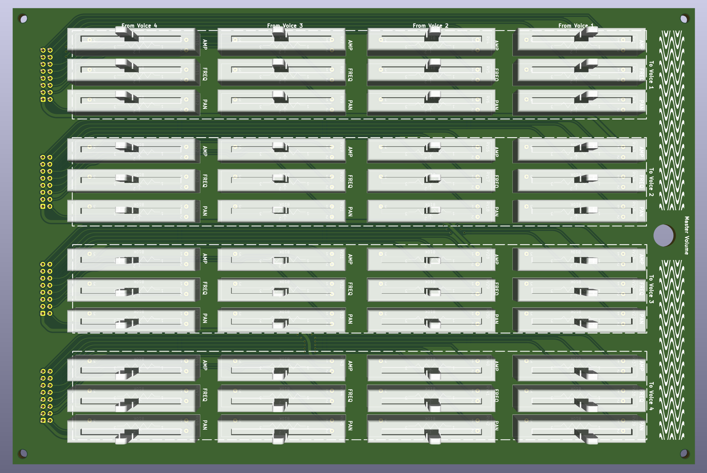 Mod-Matrix PCB Front