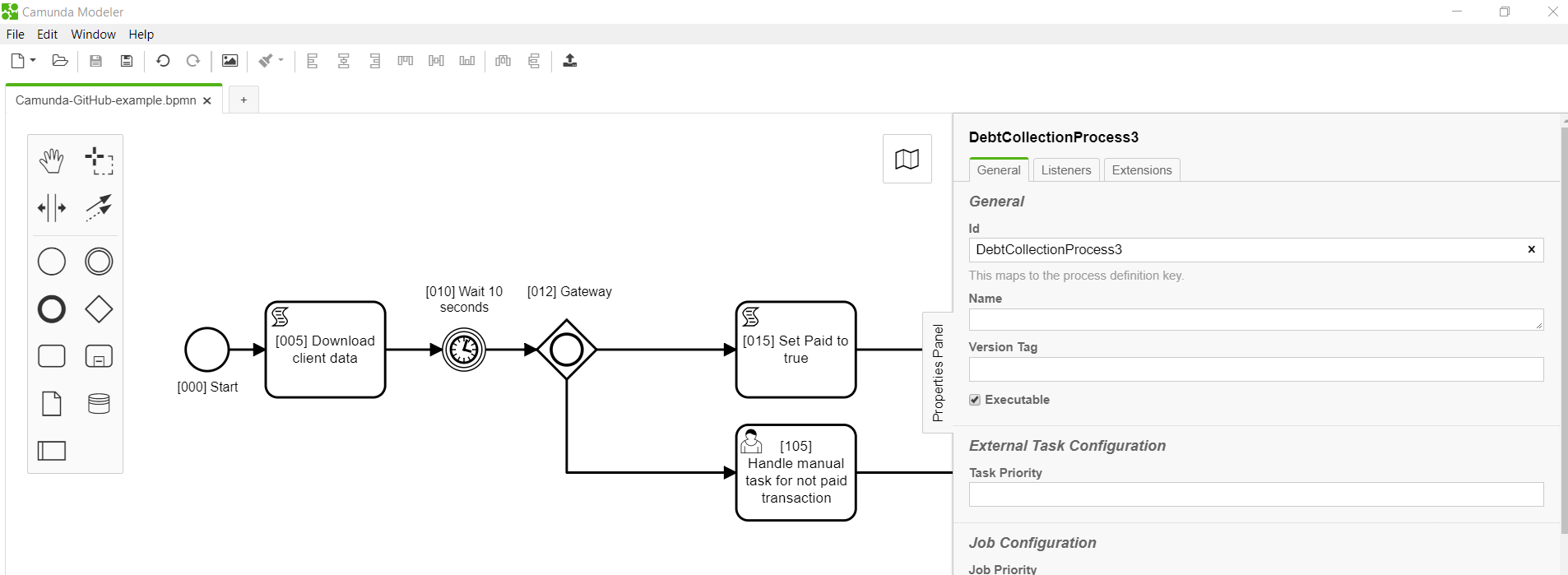 Camunda modeler