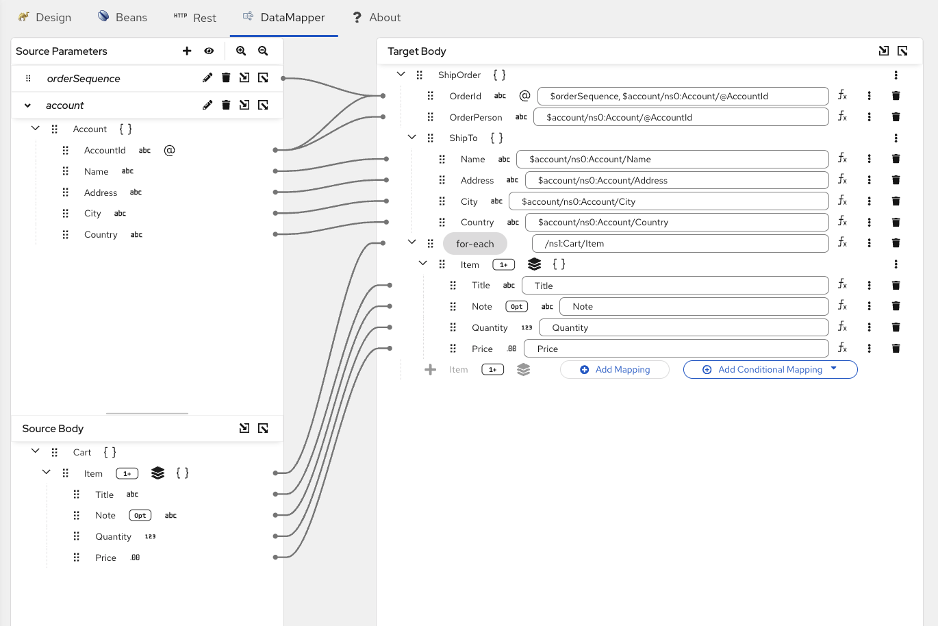 Data Mapping & Transformation