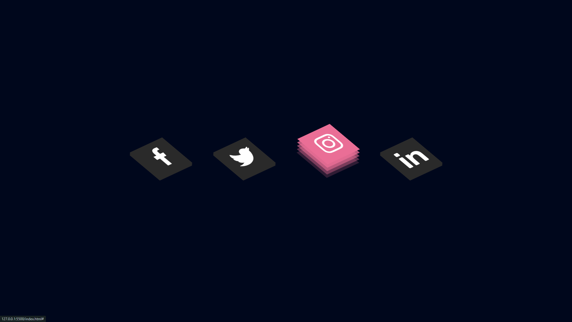 Design preview for the 3d Social Icon