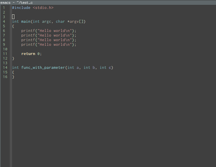 C Code Example