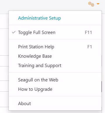 Administration Setup