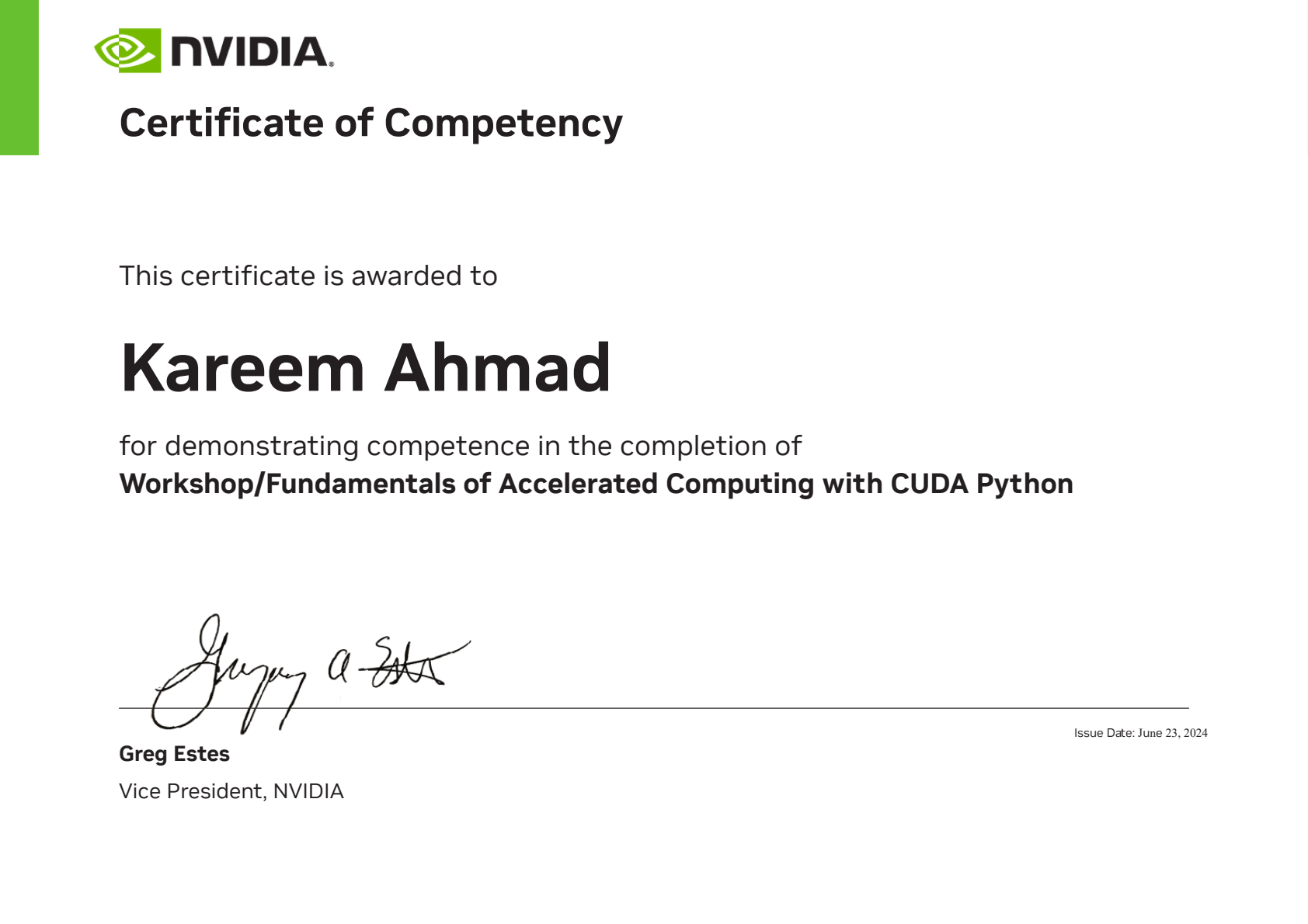 NVIDIA CUDA