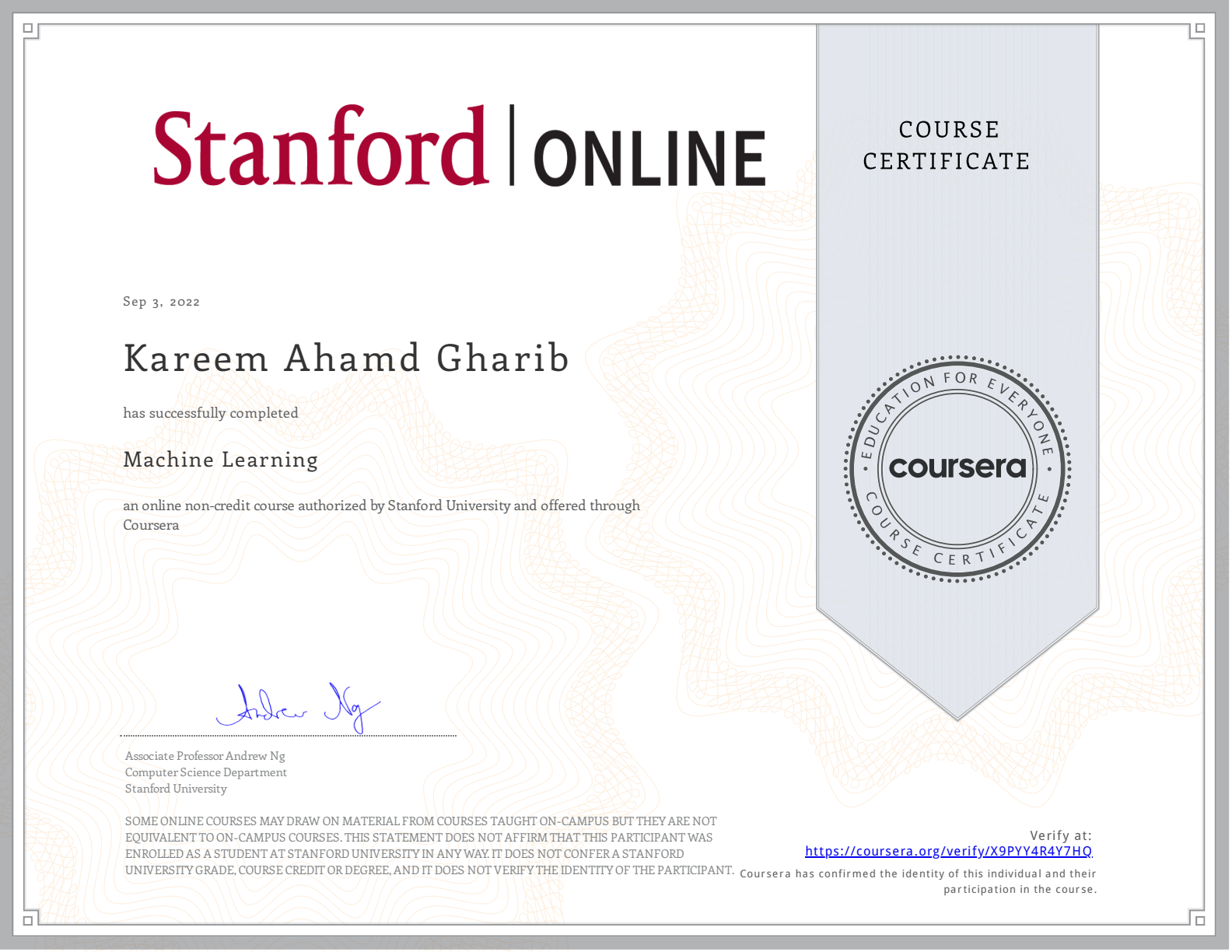 Stanford ML