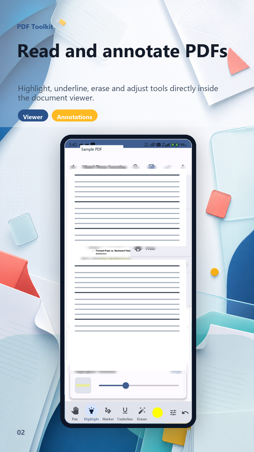 Screenshot 2 of PDF Tools — opens full size