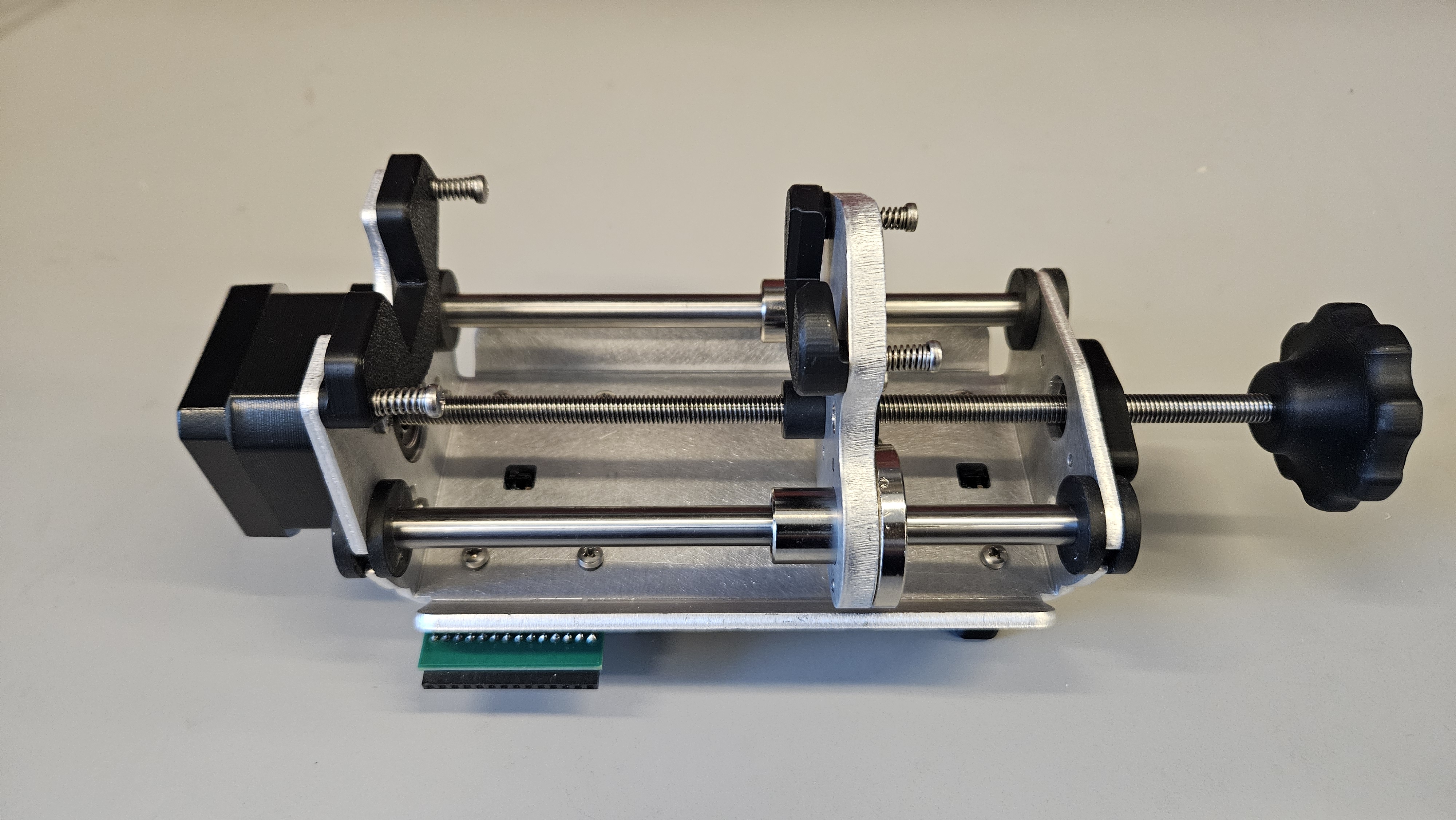 Syringe pump v4 assembly photograph