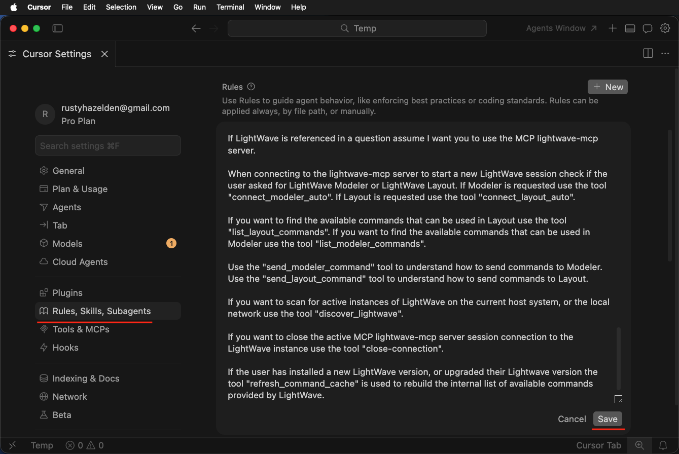 Cursor Rules