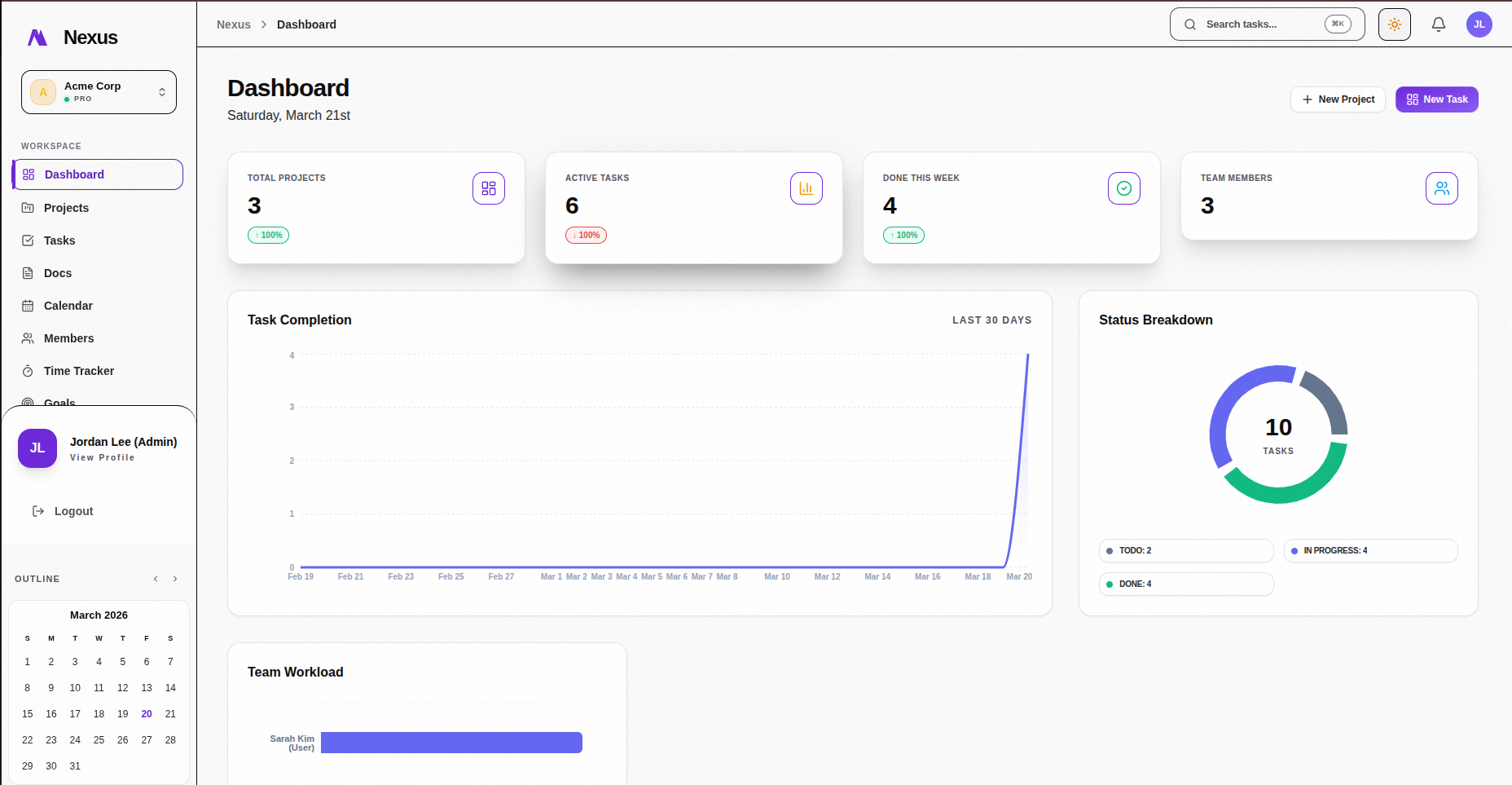 Nexus screenshot