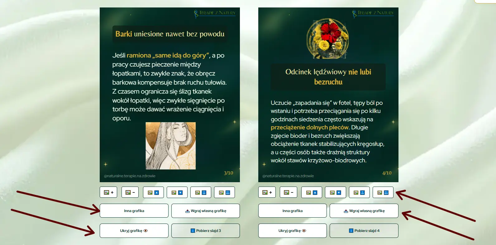 Krok 5 – Przyciski sterowania grafikami