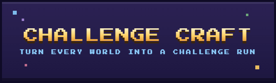 Challenge Craft — turn every world into a challenge run