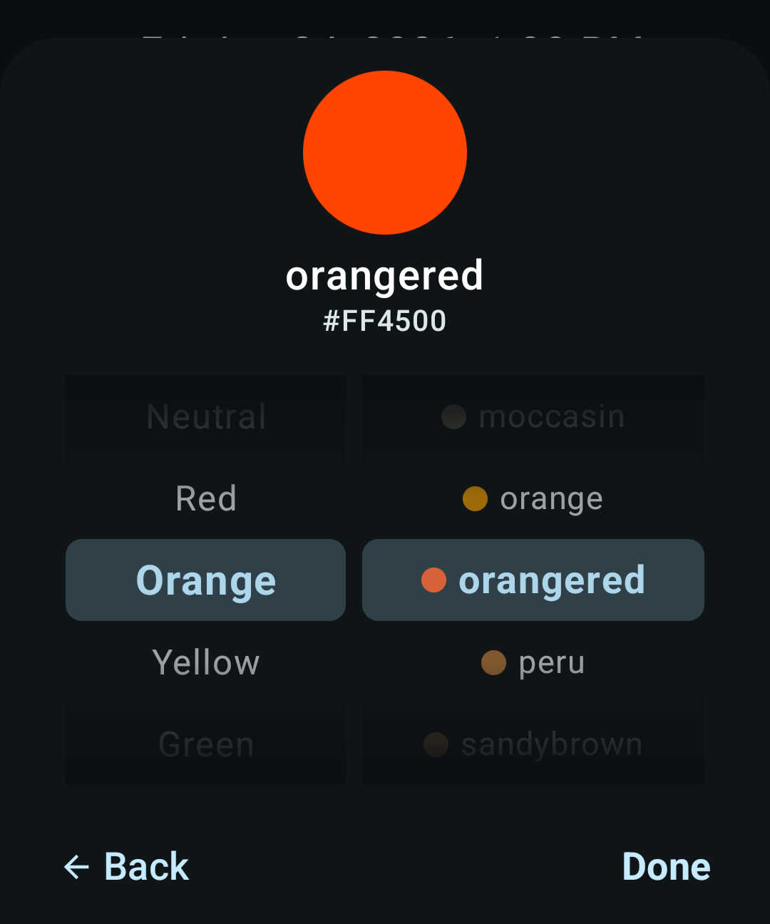92-color wheel picker in KashCal