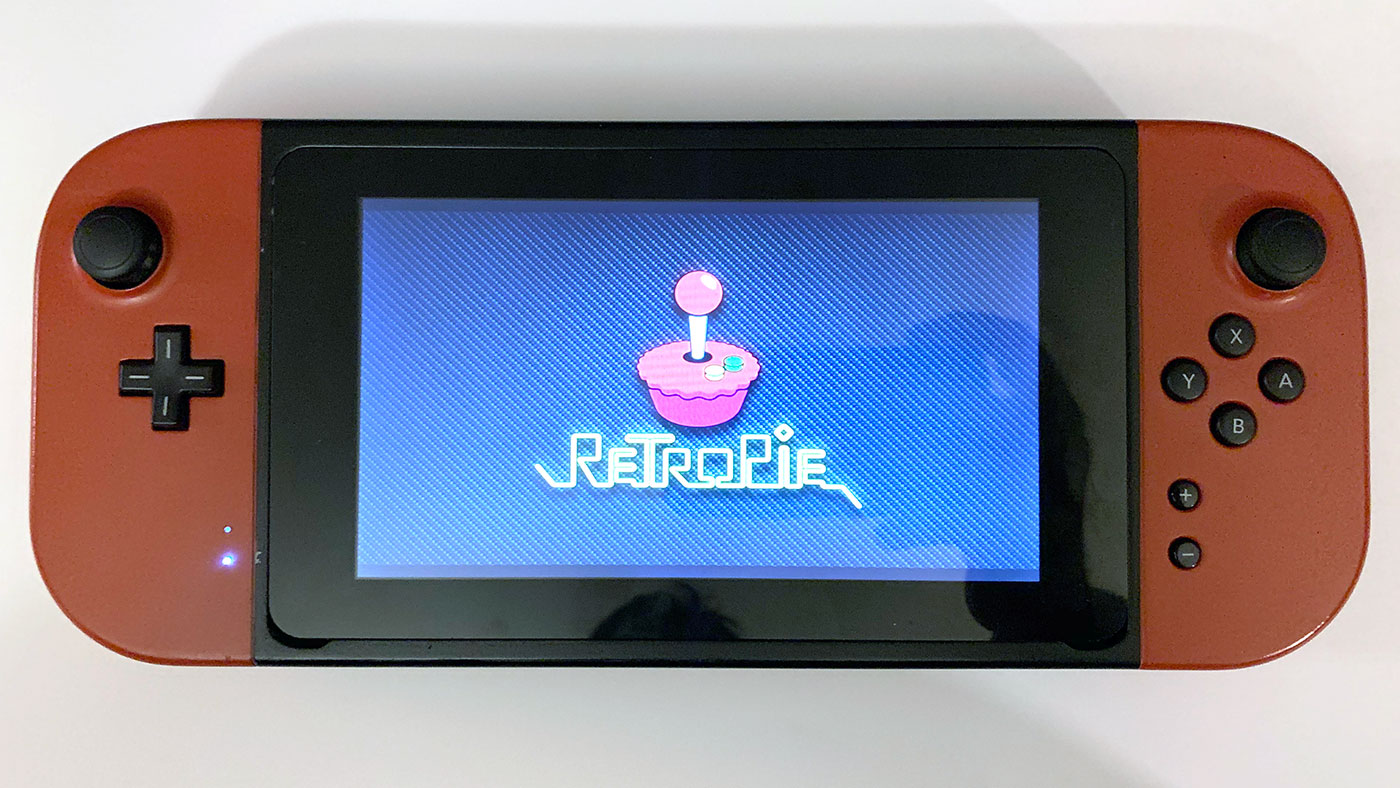 RetroPie running on Raspberry Pi CM4 Handheld