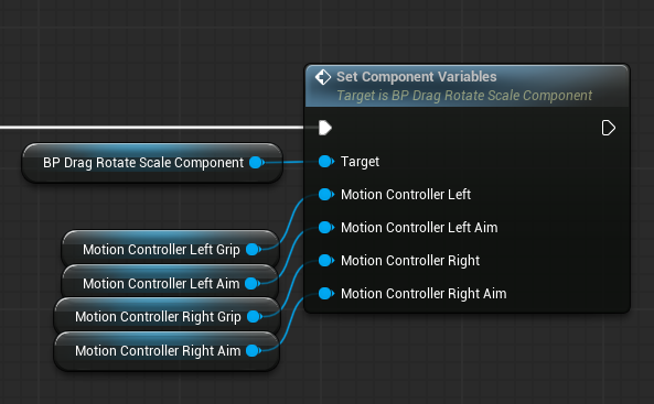 SetComponentVariables