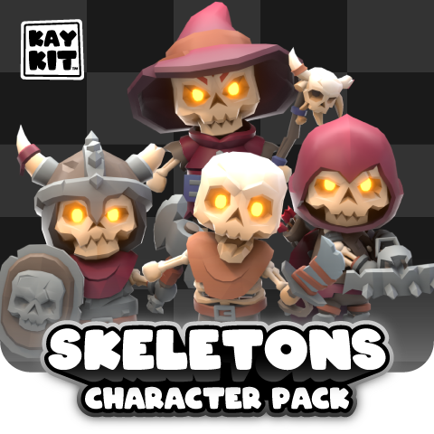 KayKit Character Pack: Skeletons's icon