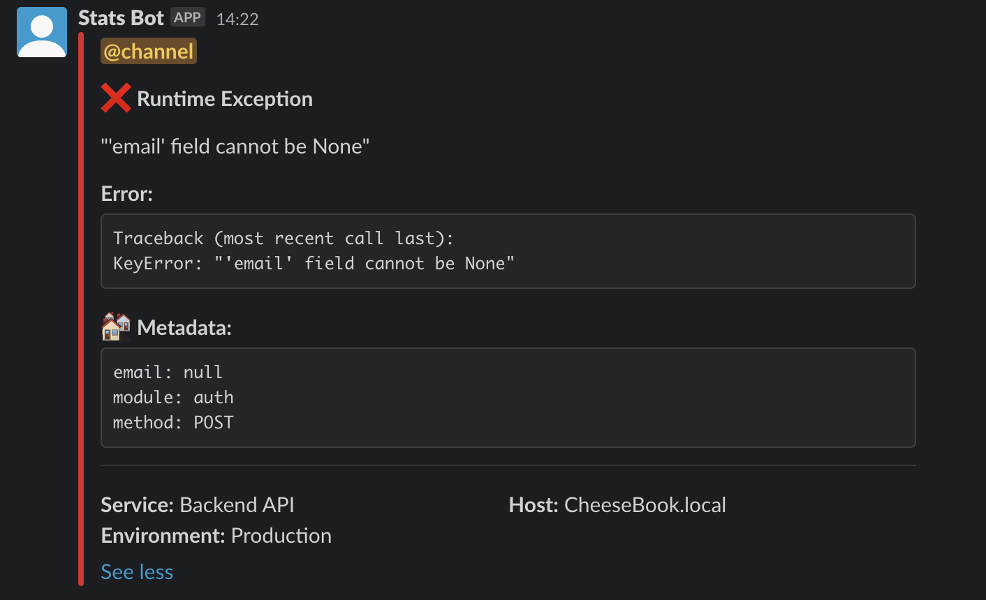 GitHub - Kayenta/py-slack-logger: 🚀 Send custom messages to Slack to ...