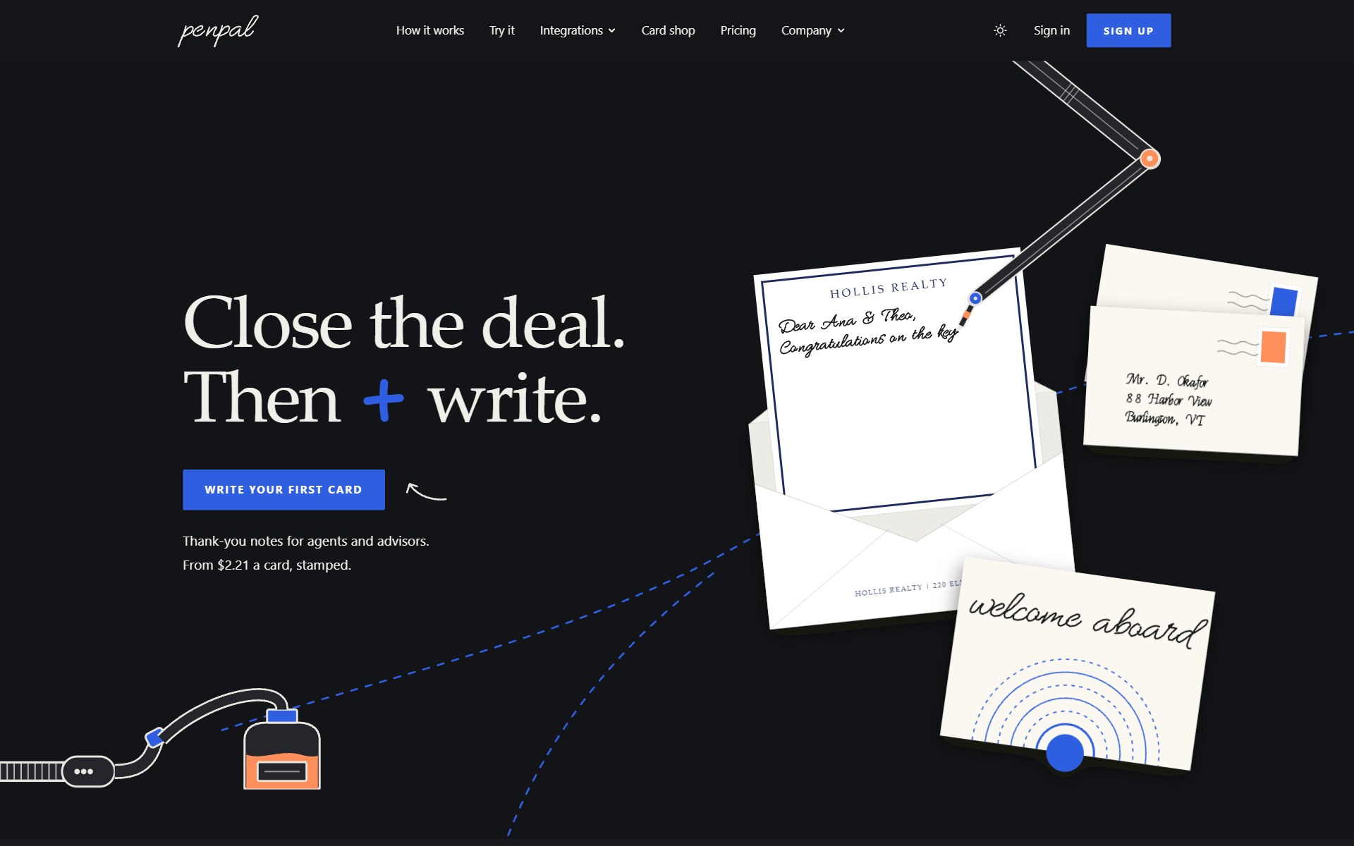 Handwritten Notes Landing Page - React & Next.js website template by Kedhareswer Naidu