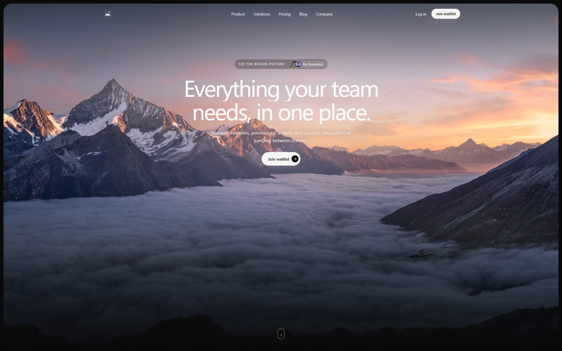 Team Management SaaS Landing Page preview