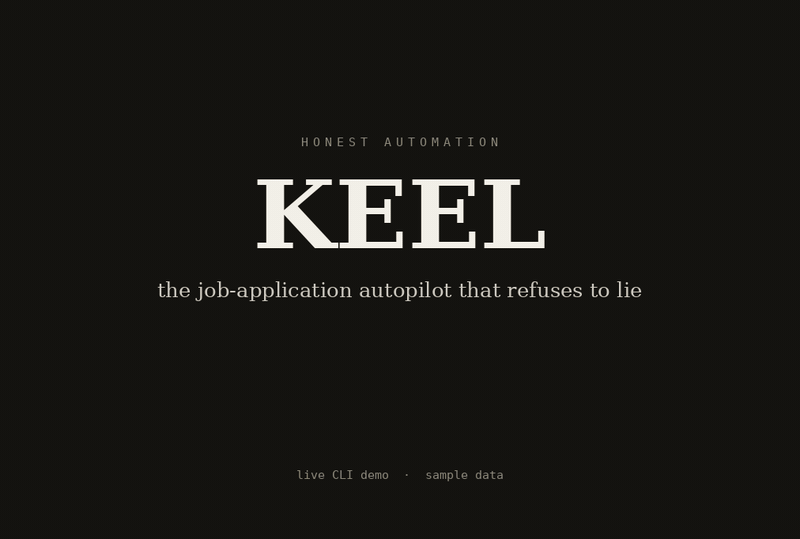 Keel terminal demo