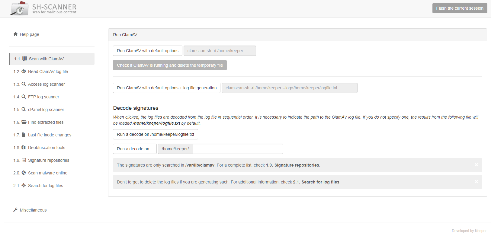 GitHub - Keeperr/SH-scanner: SH scanner is a potentially malicious ...