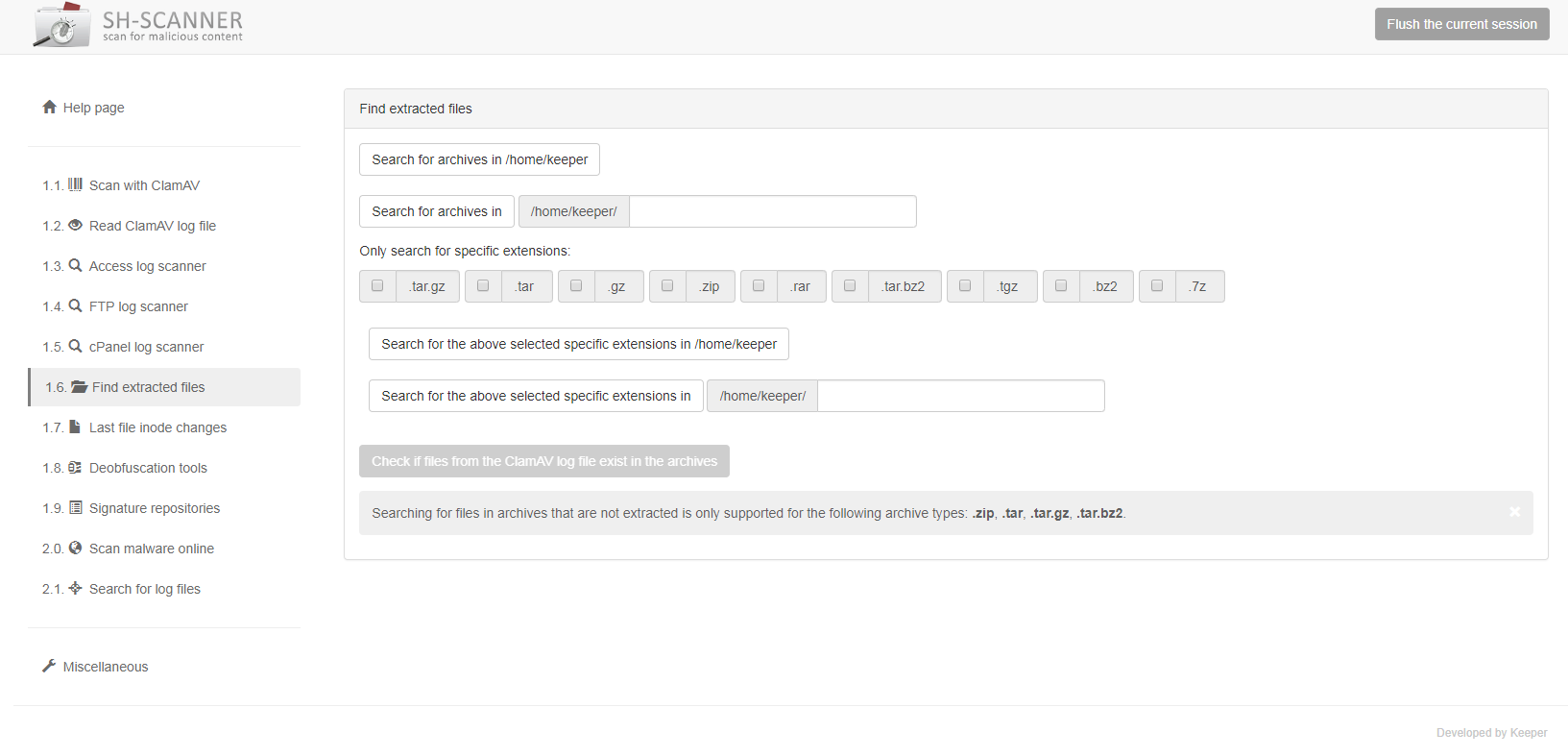 GitHub - Keeperr/SH-scanner: SH scanner is a potentially malicious ...