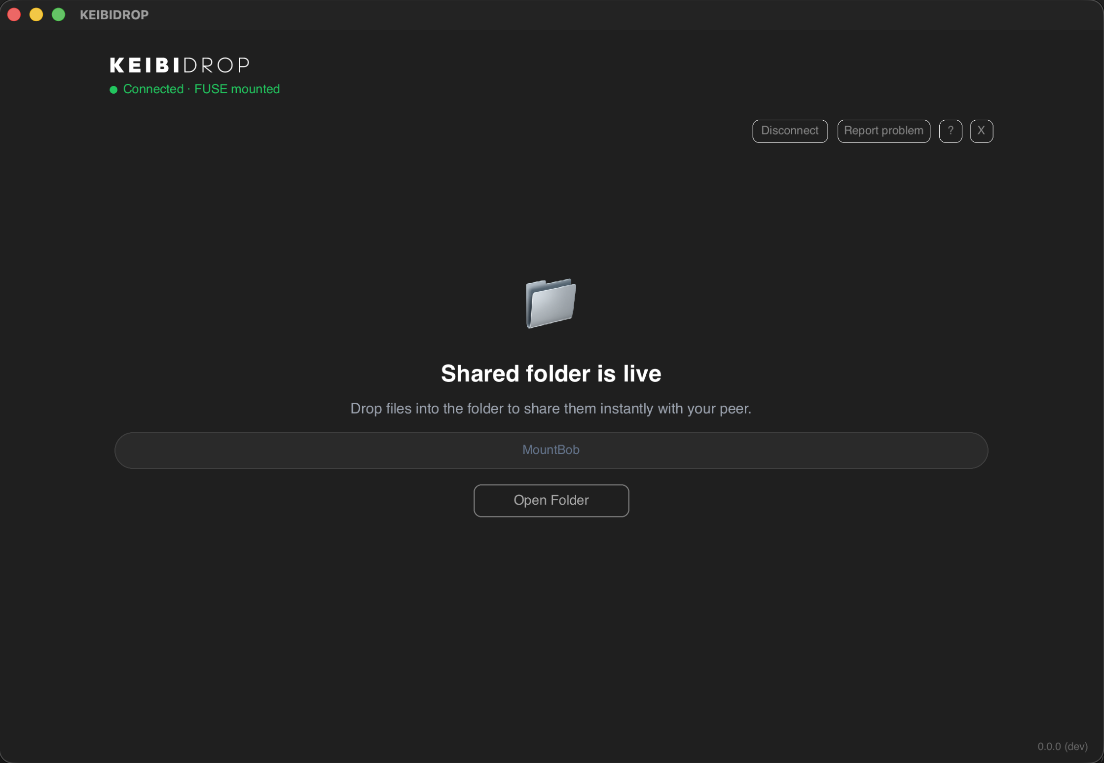 Virtual filesystem mode