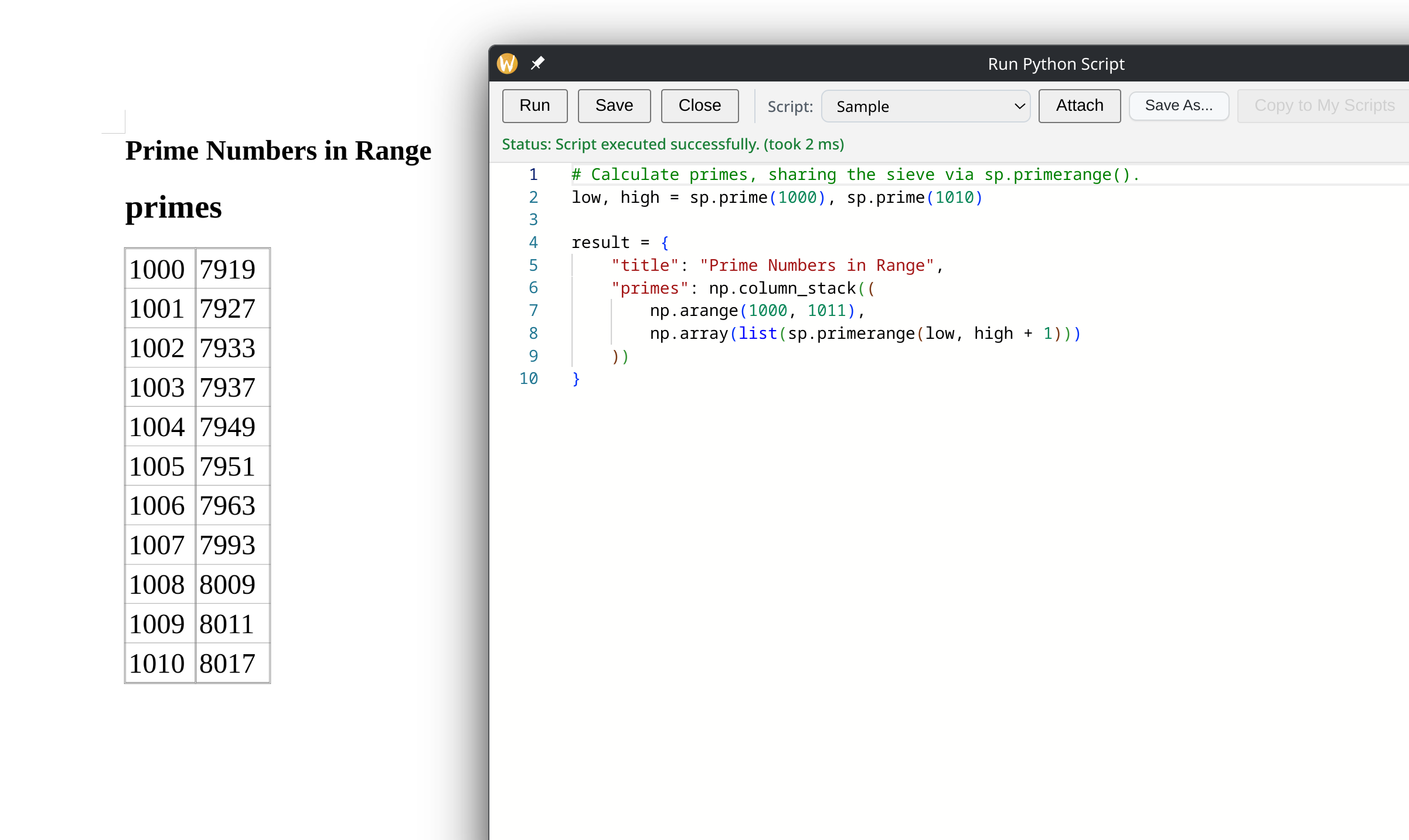 Python in LibreOffice