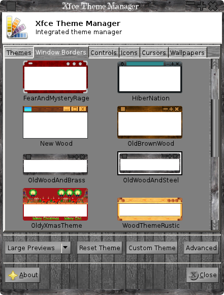 WM Border Tab