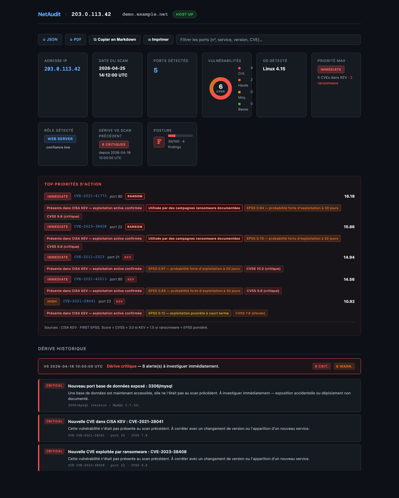NetAudit 报告