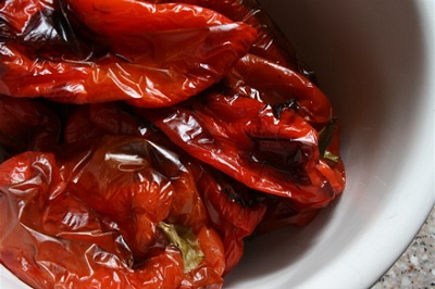 Semi-Confit Peppers