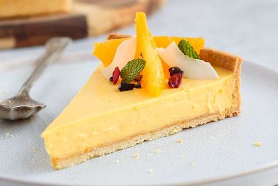 Orange Cheesecake Tart