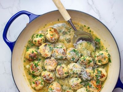 Chicken Piccata Meatballs