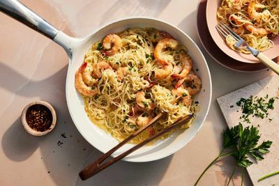 Miso Shrimp Scampi