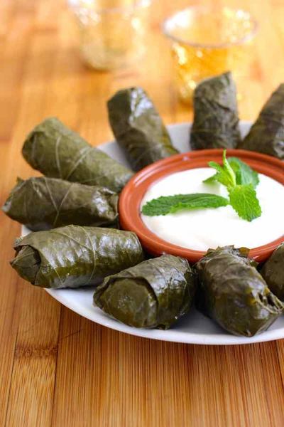 Dolma (Azerbaijani Stuffed Vine Leaves)