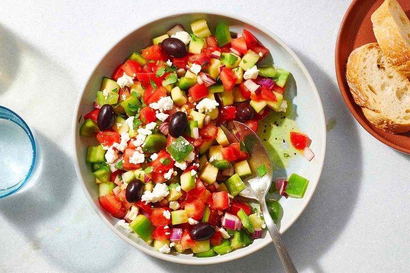 Choban Salata (Azerbaijani Shepherd's Salad)