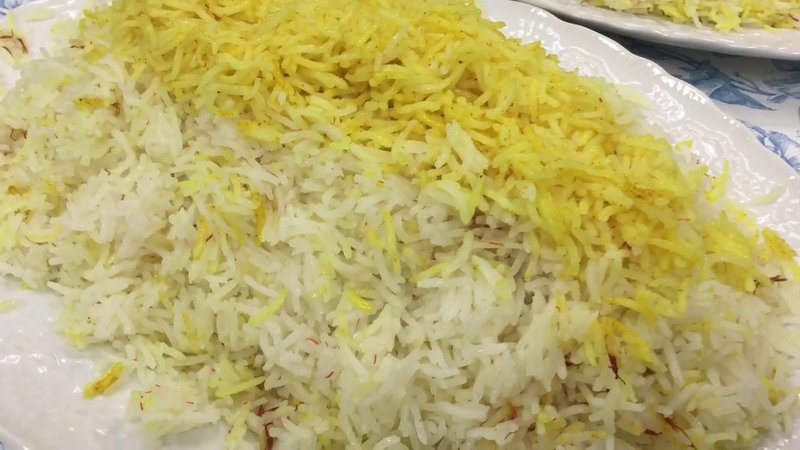 Saffron Rice (Azerbaijani Style)